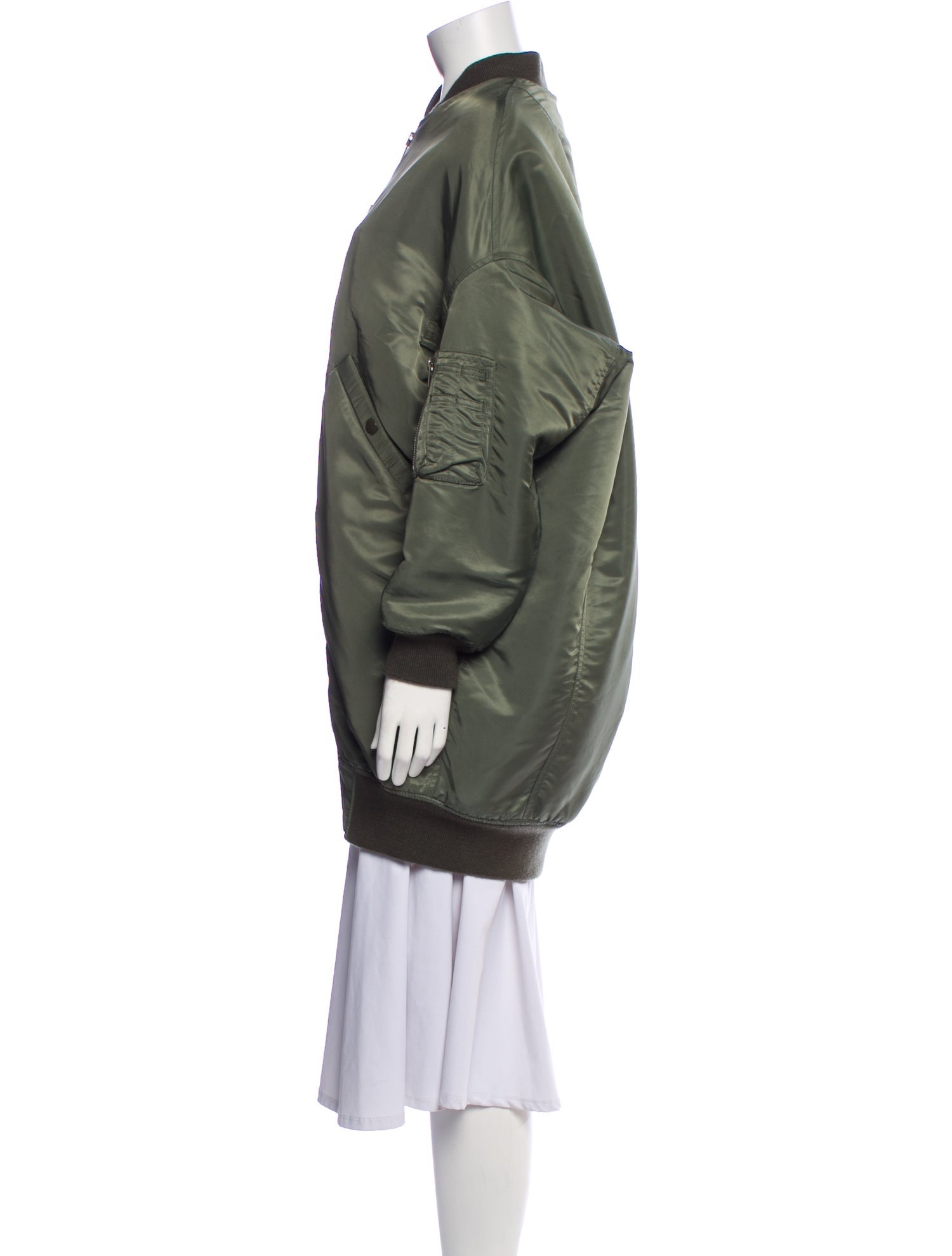 R13 Nylon Bomber Jacket